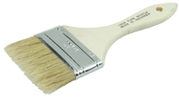 3 CHIP &amp; OIL BRUSH WHITE BRISTLE 1 1/2 TRIM LENGTH