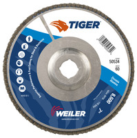 7&quot; X 7/8&quot; TIGER PREMIUM FLAP DISC T29 60Z