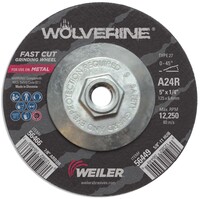 VORTEX PRO TYPE 27 5 X 1/4 X 5/8-11 A24R GRINDING WHEEL