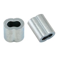 1/4&quot; OVAL SLEEVE ALUMINUM